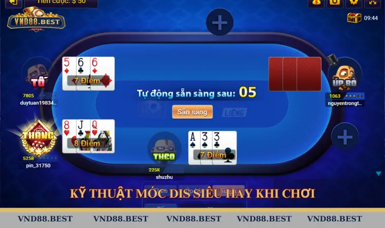 Kỹ thuật móc dis siêu hay khi chơi